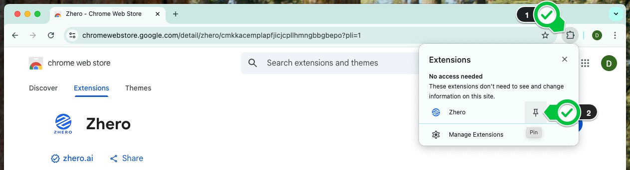 Pin Extension